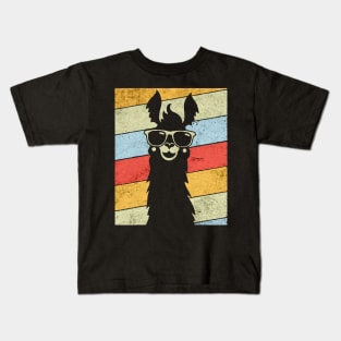 llama alpaca animal Kids T-Shirt